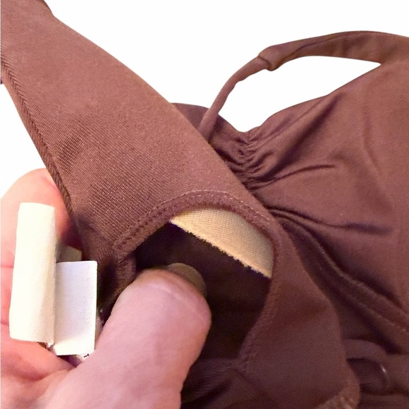 Sommer Ray- Crossover Hem Cinched Front Bra/Workout Top/Bikini-Size Large - Picture 4 of 9